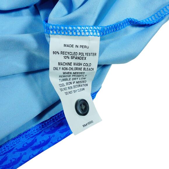 Greyson Jordan Grove XXIII Pather Nation Blue Print Golf Polo Shirt Mens M NWT - Picture 5 of 6